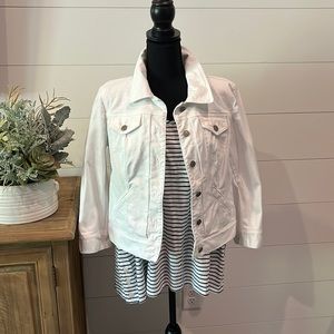 LOFT Cropped Jean Jacket